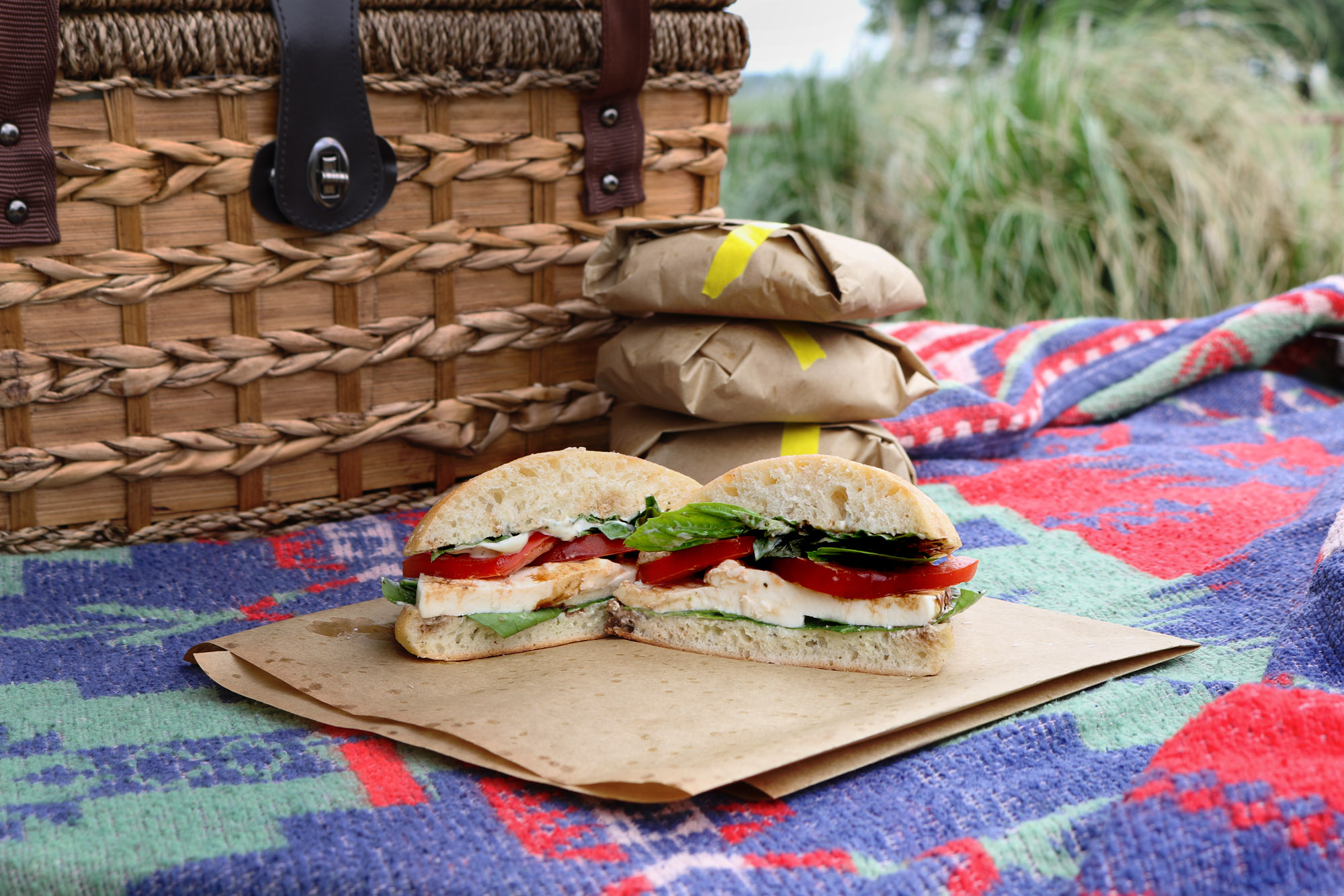 Caprese Sandwich recipe is perfect for picnics and lunch