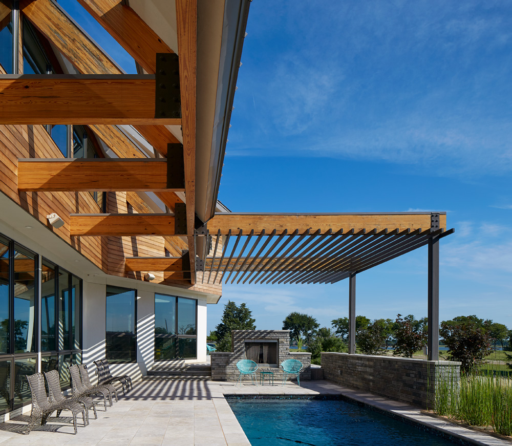 pool modern home tour living magazine waxahacie texas