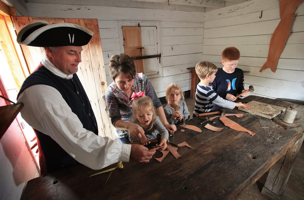 Colonial Quarter Leather works