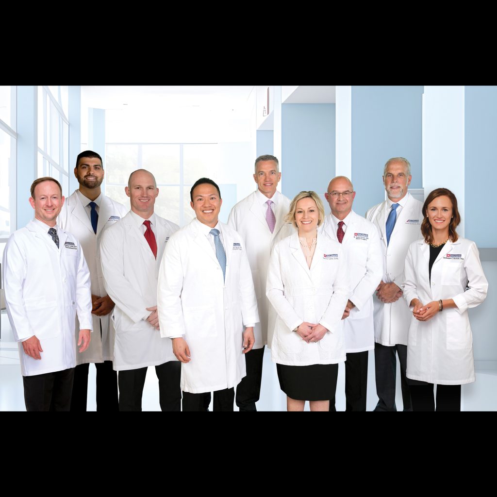 Texas Orthopedic Specialists, PLLC O. David Taunton Jr, MD; Howard W. Harris, MD; Michael L. Nguyen, MD; B. Todd Drury, MD; Nathan B. Haile, MD; Paul A. Tavakolian, MD; Katherine C. Bartush, MD; Christian H. Gulde, MD; and Sara E. Suttle, DPM Texas Orthopedic Specialists, PLLC O. David Taunton Jr, MD; Howard W. Harris, MD; Michael L. Nguyen, MD; B. Todd Drury, MD; Nathan B. Haile, MD; Paul A. Tavakolian, MD; Katherine C. Bartush, MD; Christian H. Gulde, MD; and Sara E. Suttle, DPM