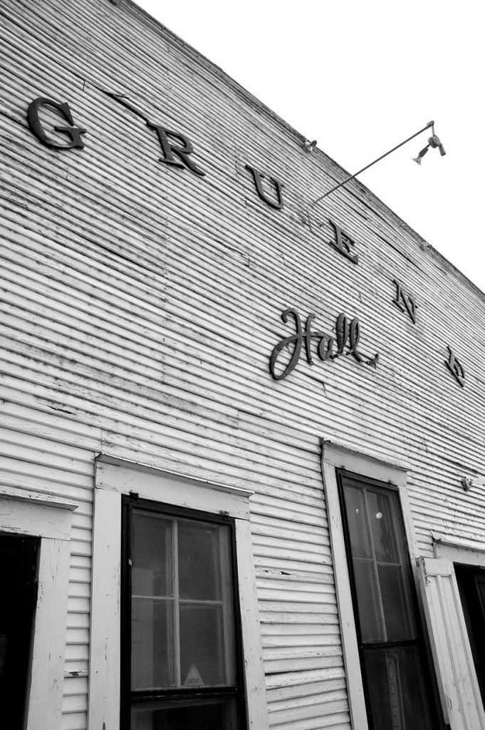 The famous Gruene Hall located in Gruene near New Braunsfield, Texas