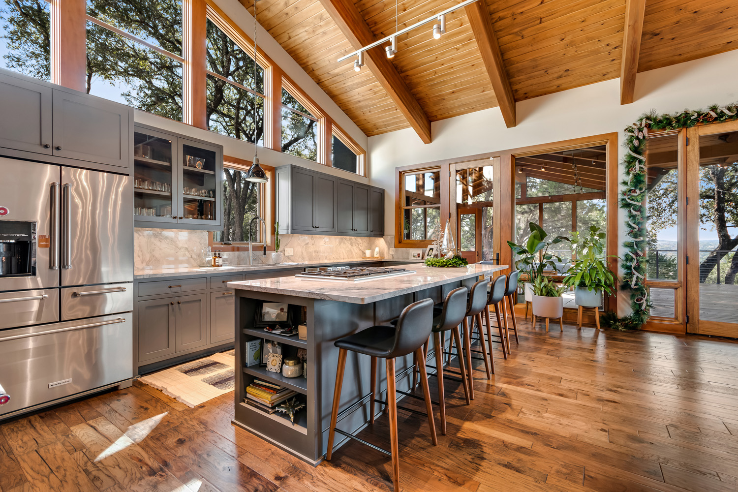 kitchen The Floyd Residence near Austin, Texas