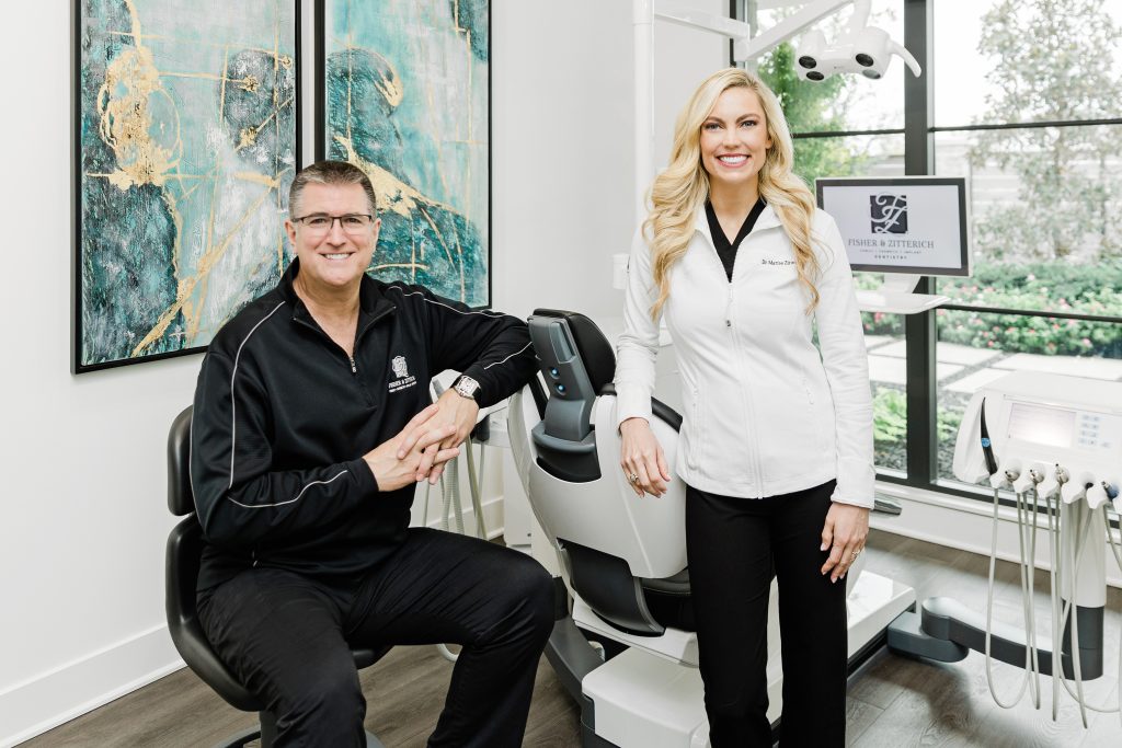 Dr. Michael Fisher and Dr. Marisa Zitterich in one of their state-of-the-art treatment suites.