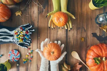 making halloween memories