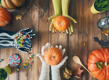 making halloween memories