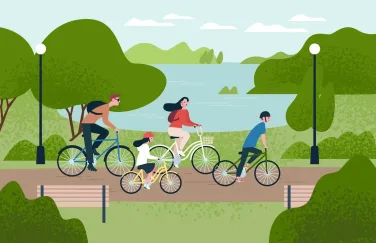 get the whole family involved with fitness