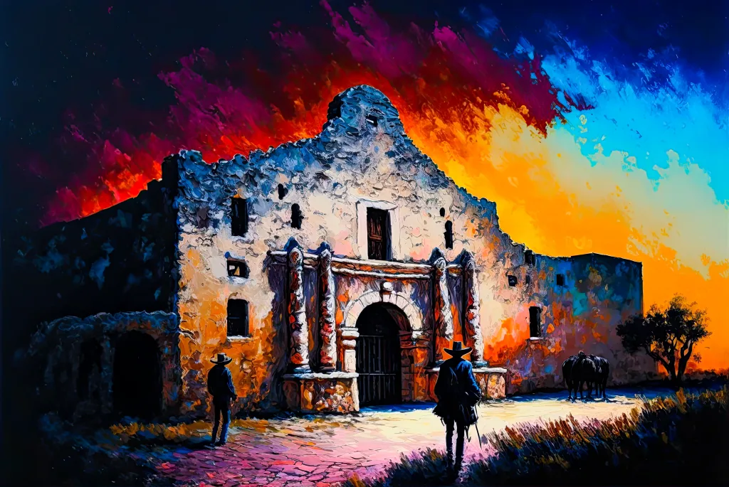 The Alamo, Old West Generative AI The Alamo, Old West Generative AI