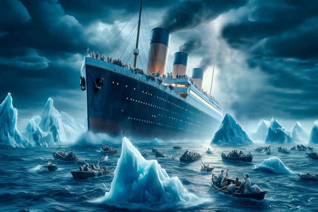 Titanic’s Final Moments A dramatic depiction of the Titanic a; The Peril of Indifference in Perilous Times; 160 Minutes