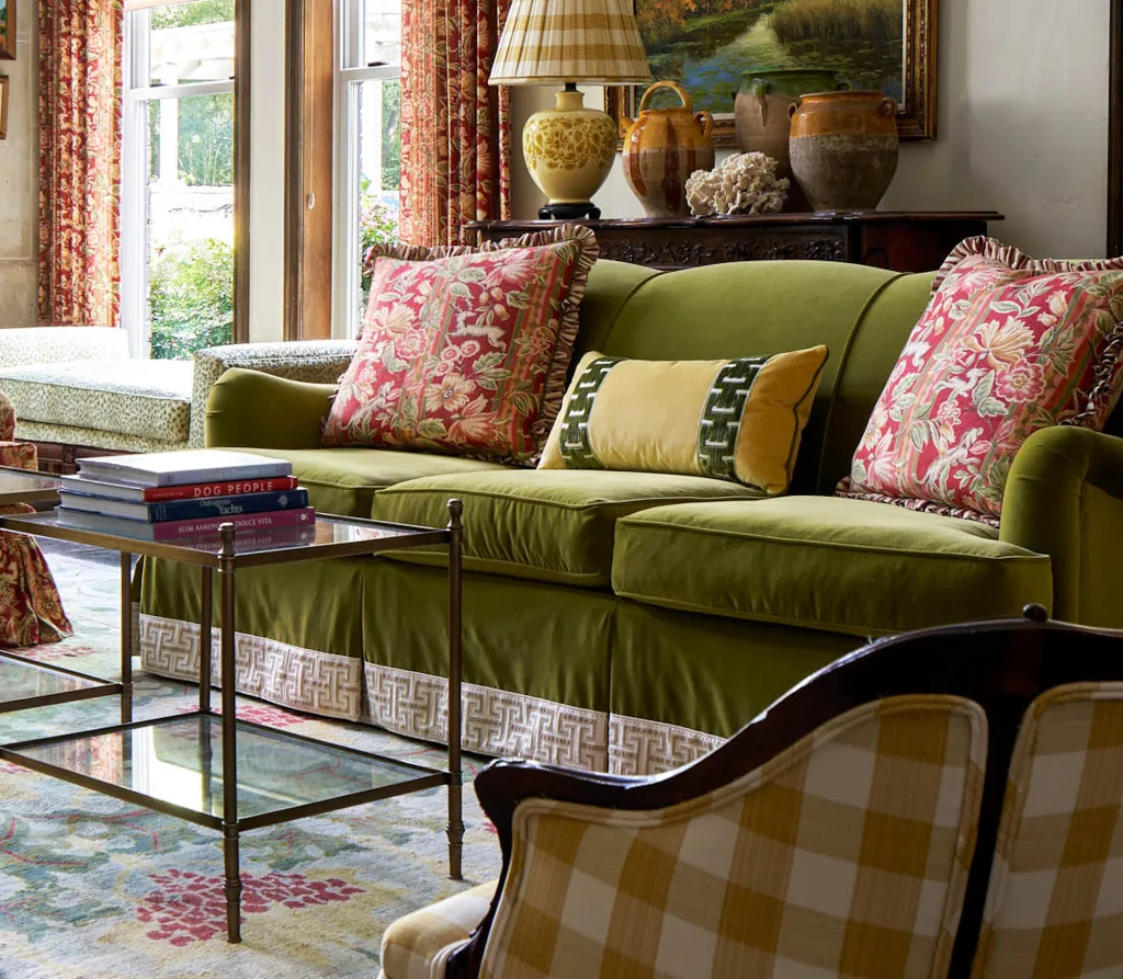 Banded Sofa and contrast piping Nathan Schroder copy