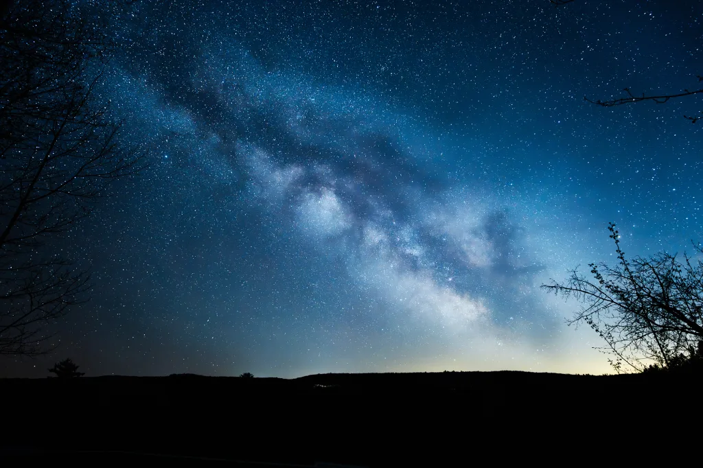 View of the Milky Way from the Big Bend Lookout in Arrowhead Par View of the Milky Way from the Big Bend Lookout in Arrowhead Par