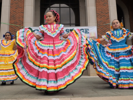 Colorpalooza 2022 Alma y Corazon Tejano Ballet Folklorico 1 All About Art Celebrate Creativity at ColorPalooza in Old Town Lewisville