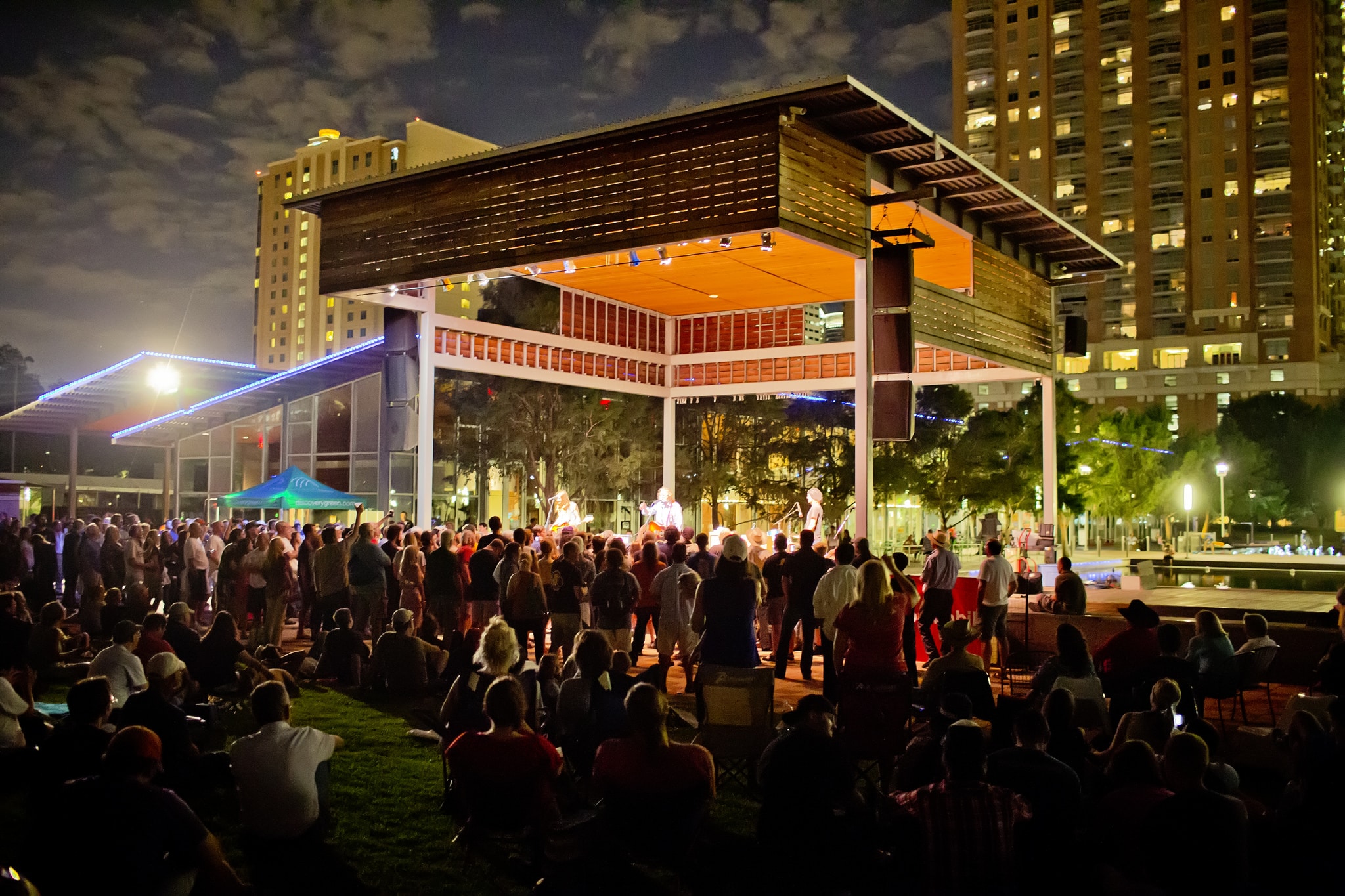 Concert at Discovery Green_Photo courtesy of Discovery Green Living