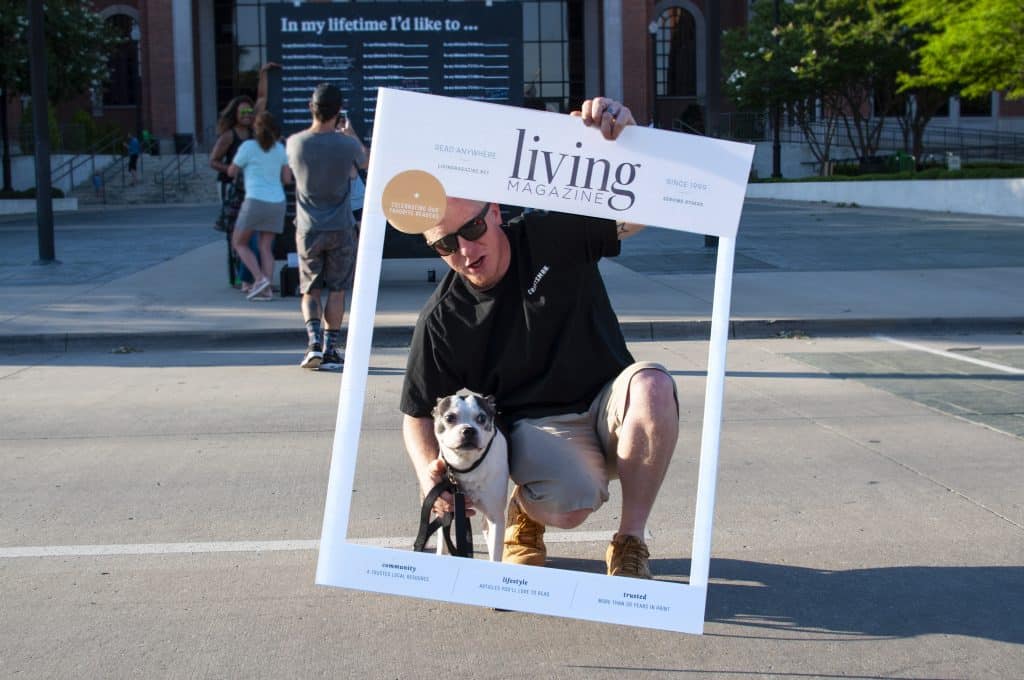 dog friendly events Living magazine at Sounds of Lewisville in Lewisville Texas Summer Concert Series