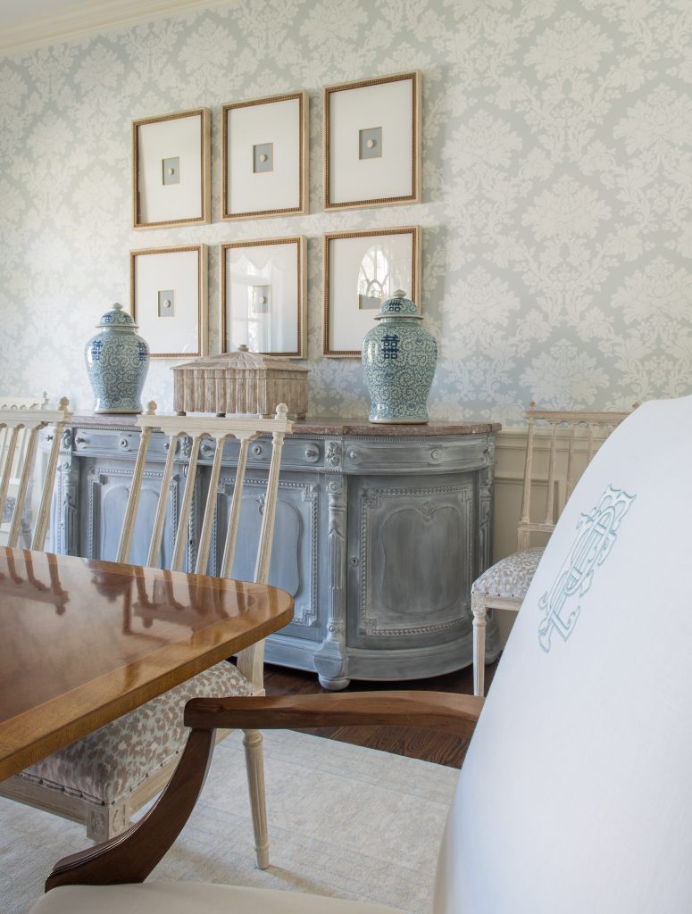 The Wonderful World of Wallpaper; Dining Room copy