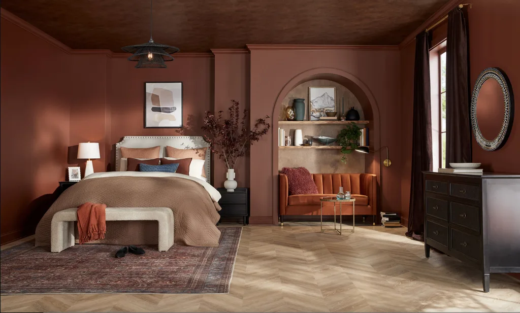 Glidden Warm Mahogany copy
