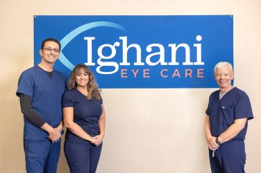 Ighani Eye Care Farshid Ighani, MD, Amanda Sklar, COA, Wallace Ryne, OD
