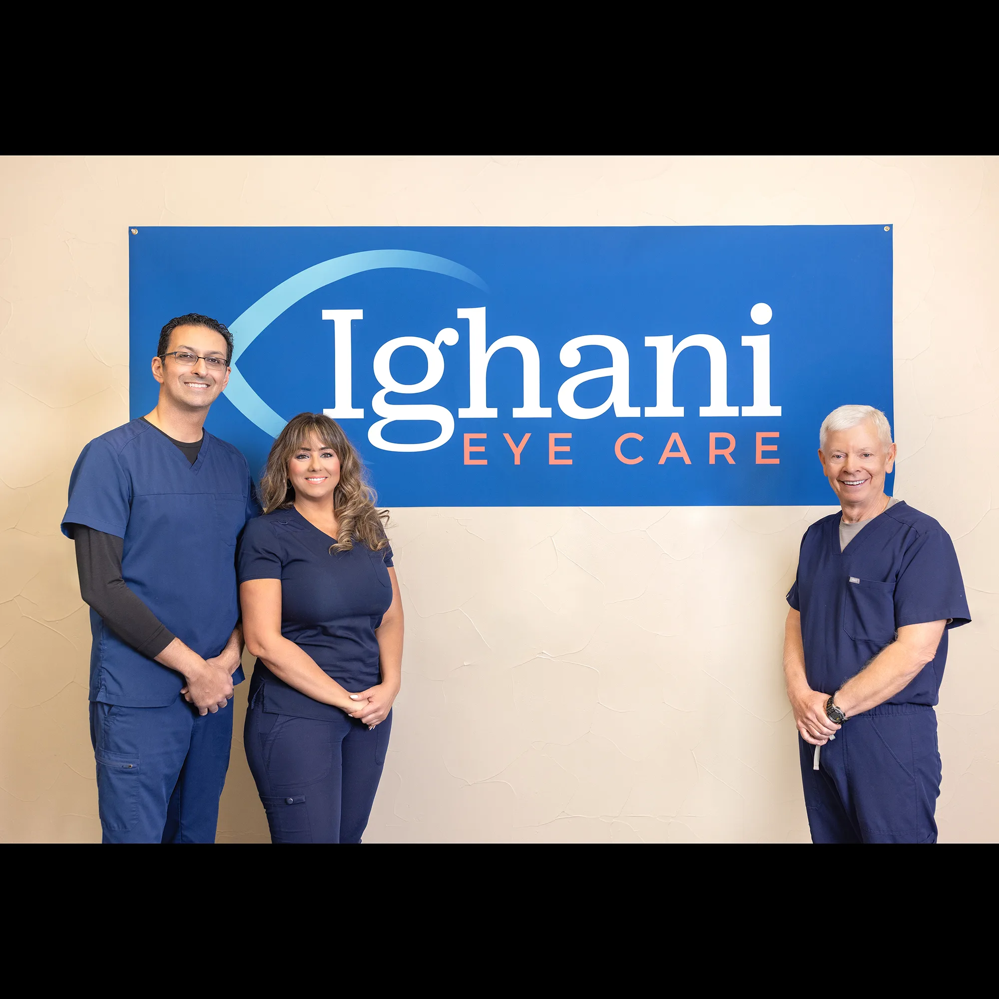 Ighani Eye Care Farshid Ighani, MD, Amanda Sklar, COA, Wallace Ryne, OD