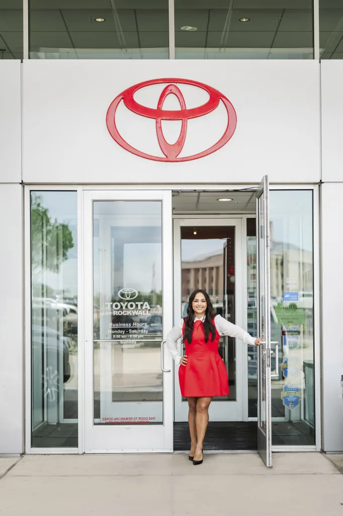Toyota of Rockwall's 
Jasmine 
Jackson-Conley 
Leading by Example