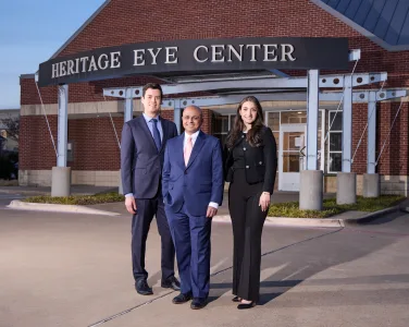 Heritage Eye Center Joshua Heczko, MD, Sanjay Patel, MD, Dania Tassabhji, OD