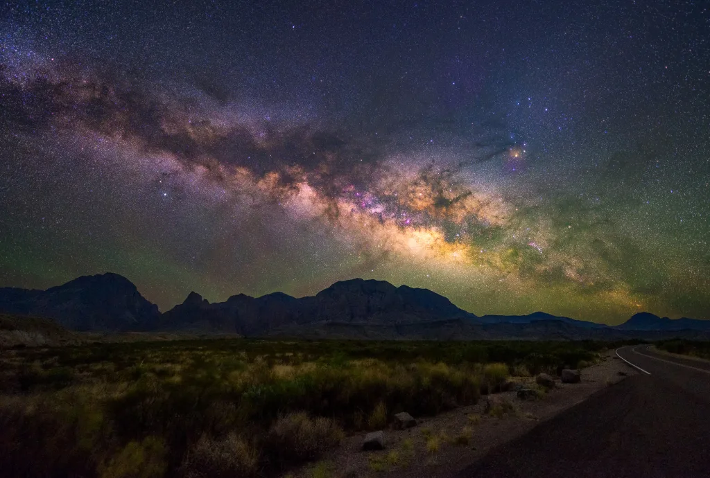 Milky way at Big Bend National Park Milky way at Big Bend National Park; Star Struck