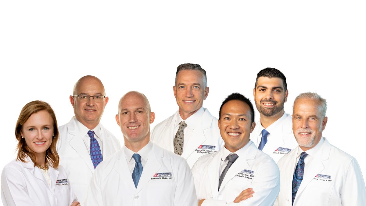 O. David Taunton Jr., MD, Howard W. Harris, MD, Michael L. Nguyen, MD, B. Todd Drury, MD, Nathan B. Haile, MD, Paul A. Tavakolian, MD, and Katherine C. Bartush, MD