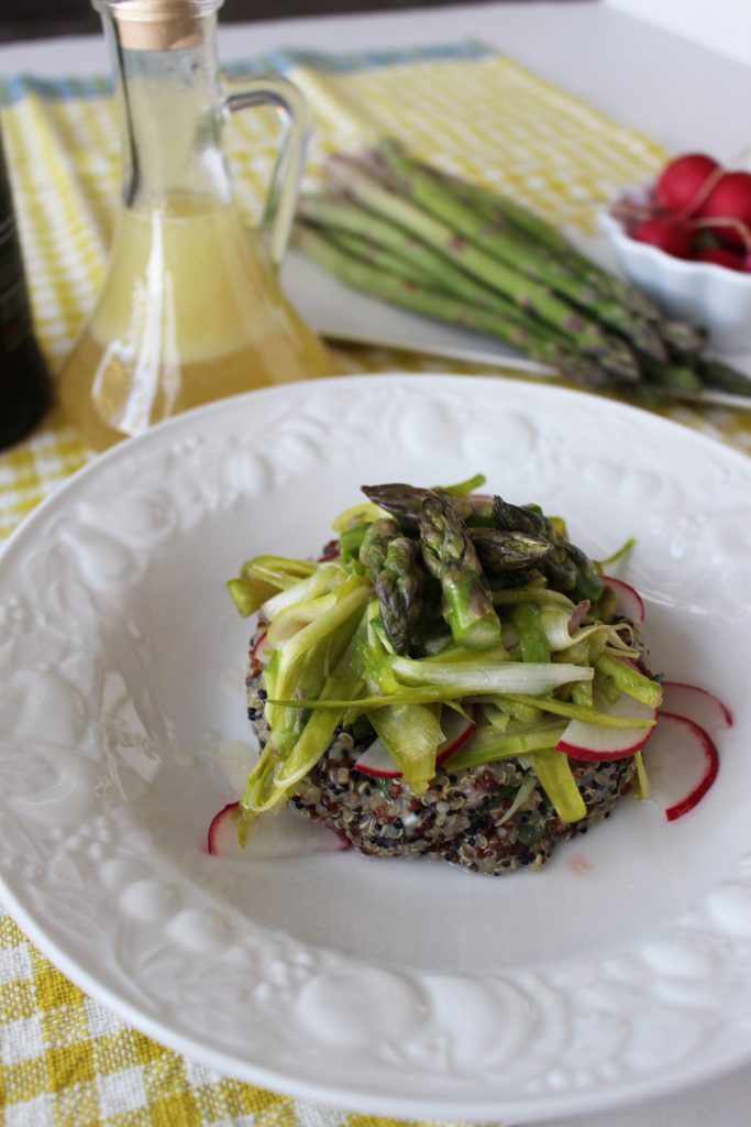 Quinoa Asparagus Salad