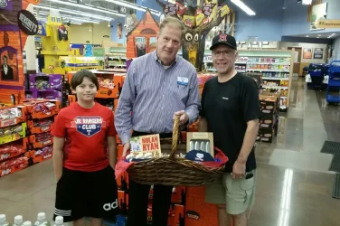 Kroger Nolan Ryan Giveaway Winner Rockwall Texas