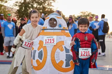 CASA Tarrant County Superhero run