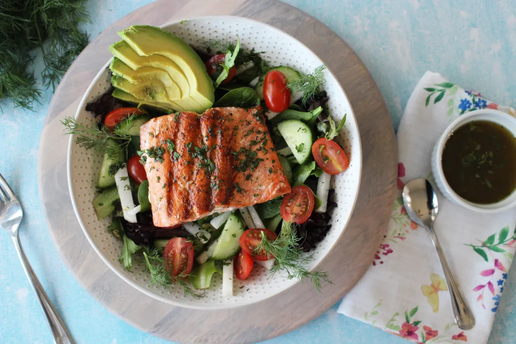 Salmon salad 1 a menu for mom This Mother’s Day, Give the Gift of a Homemade Dish