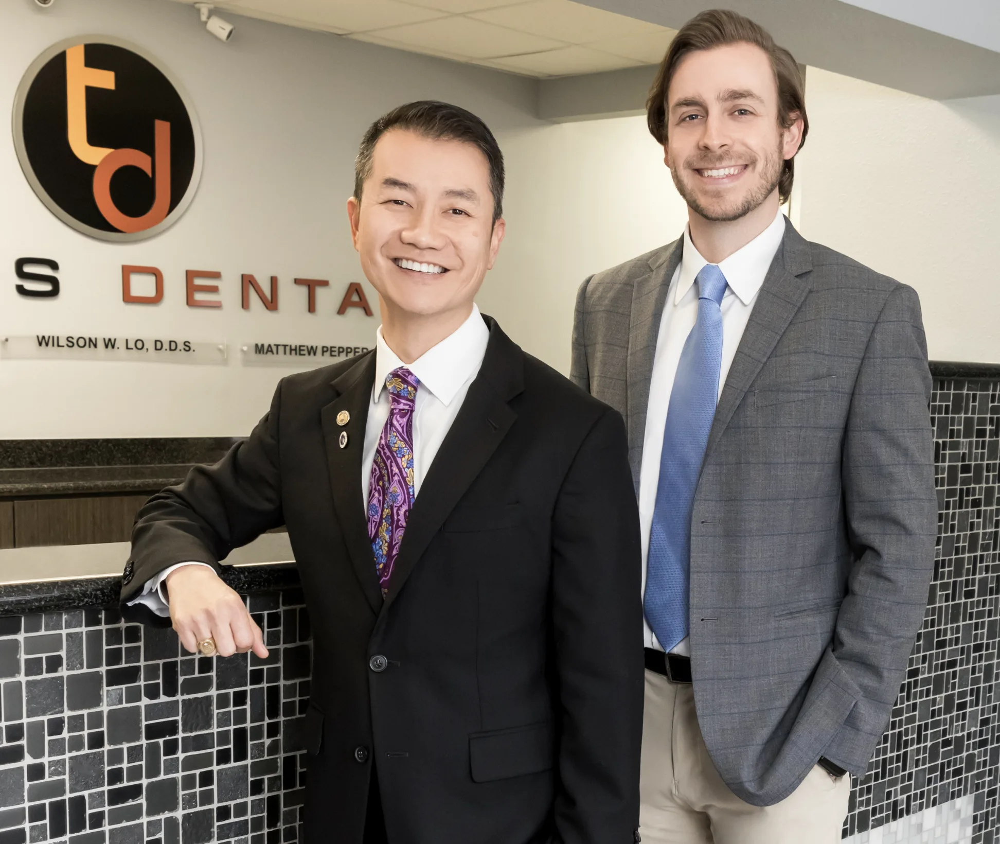 Texas Dental Wilson Lo, DDS, FAGD Matt Pepper, DDS