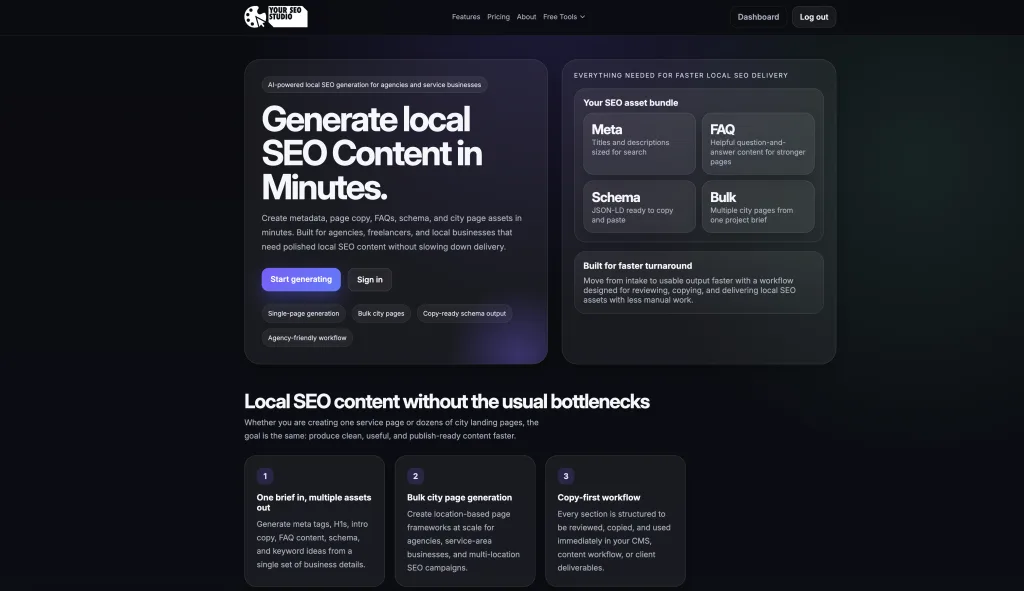 local SEO for small businesses Texas
