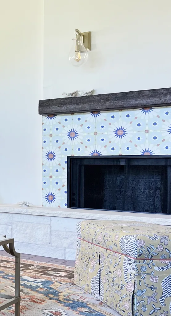 Tile a fabulous fireplace Give this Cozy Focal Point a Facelift