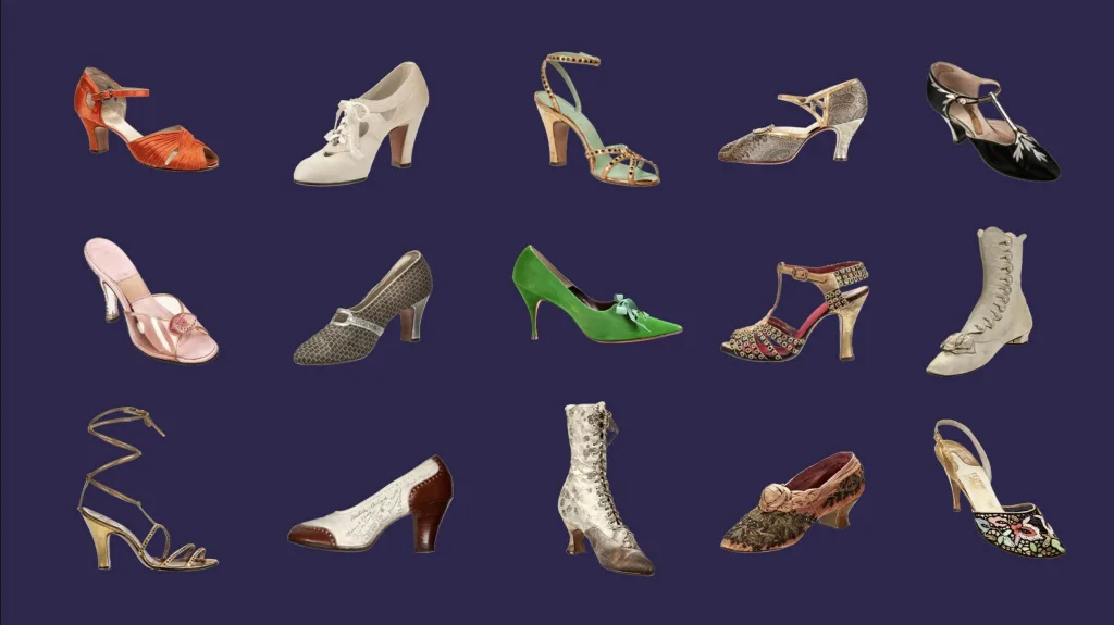 Walk this Way Exhibit explores women’s roles in history through more than 
100 pairs of shoes spanning nearly 200 years