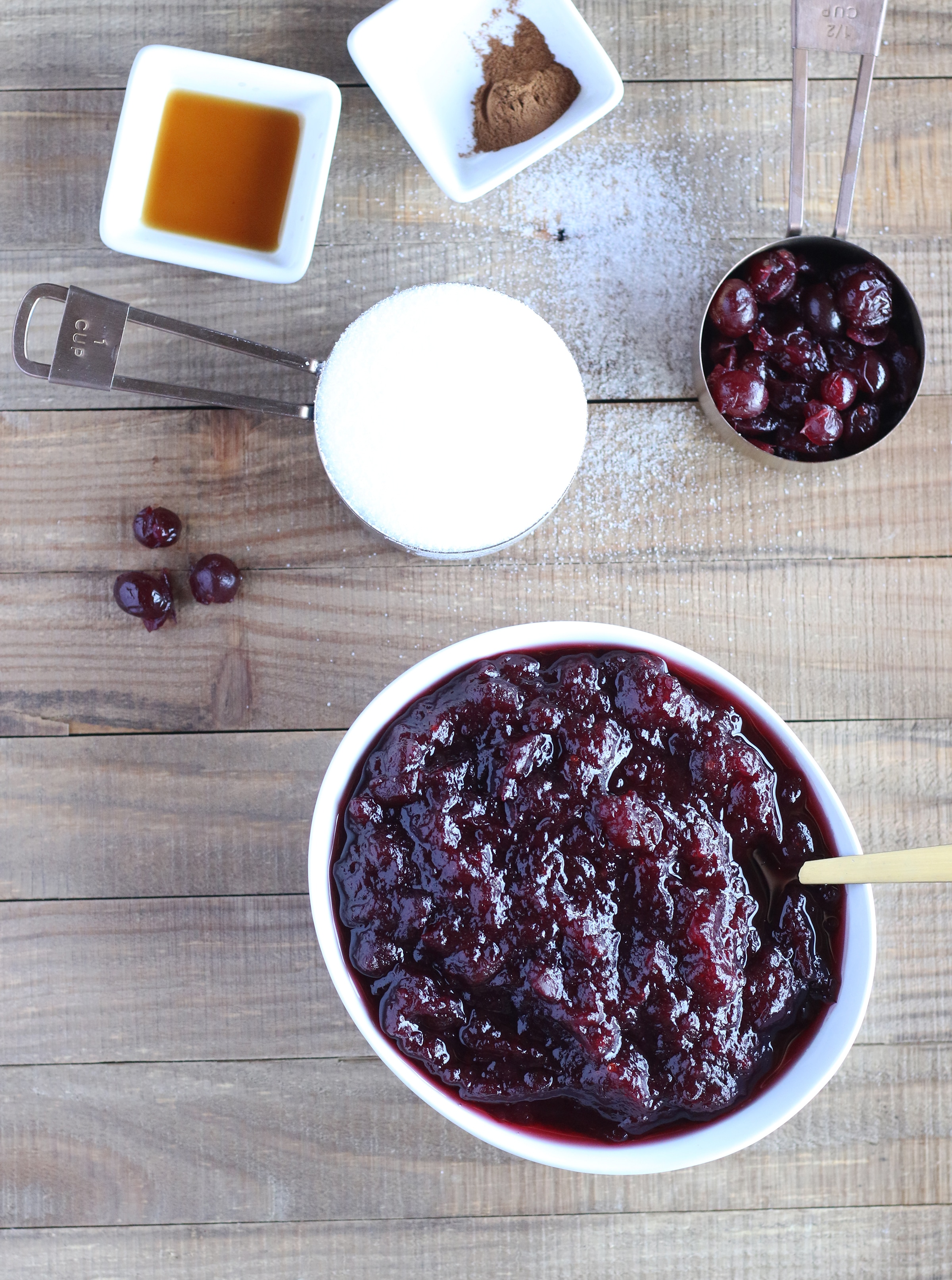 homemade cranberry sauce thanksgiving side dishes