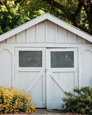 outdoor storage shed garage she-shed