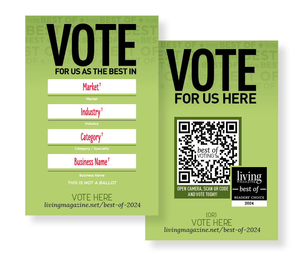 personalized Vote for Us Cards lrg