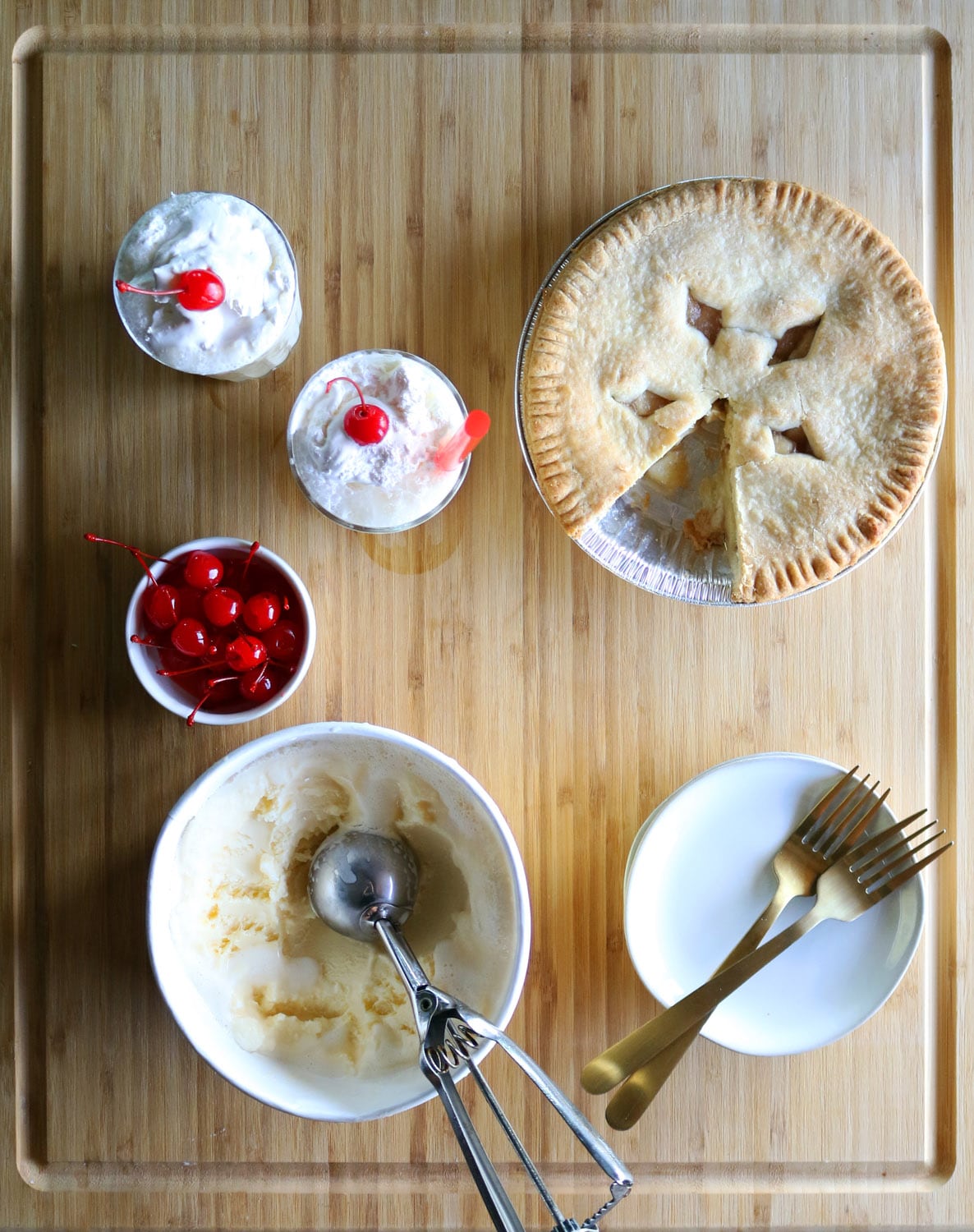 apple pie and ice cream recipe apple pie milkshake recipe
