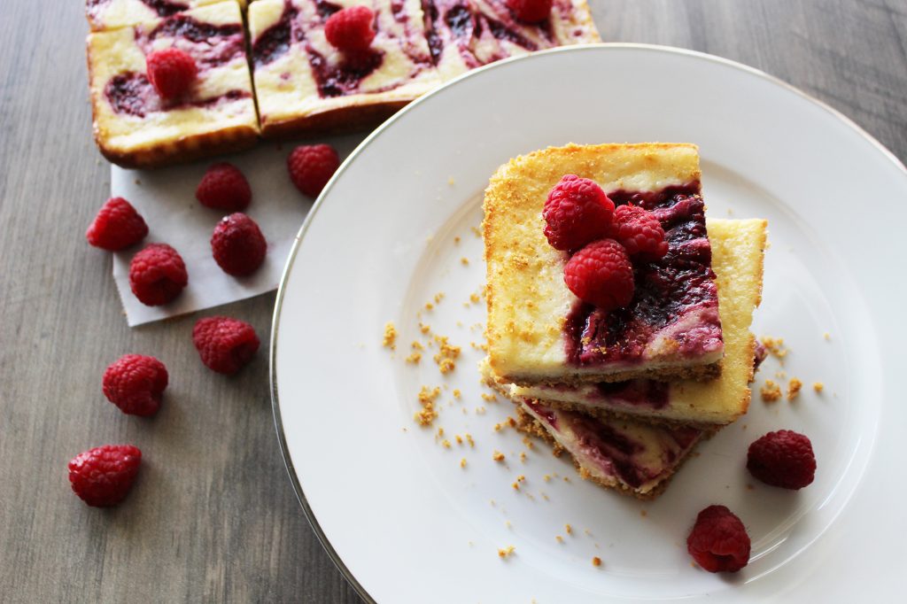 Raspberry Cheesecake Bars