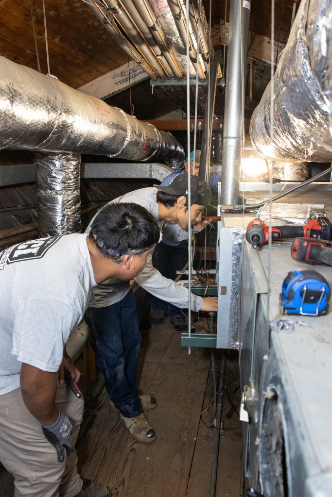 BCI Mechanical Plumbing Heating and Air Studies Like Their Jobs Depend on It
